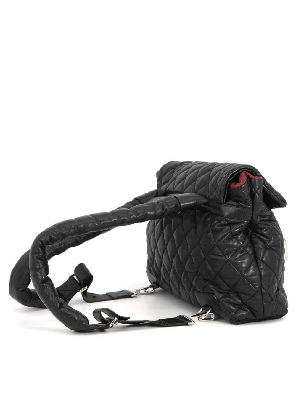 Chanel Backpack CC Logo Quilted Coco Leather Black - Picture 2 of 10